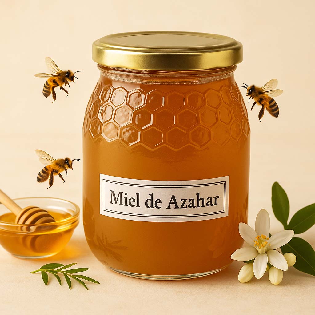 Miel de azahar cruda sin adulterar ayora directamente del apicultor miel guzman