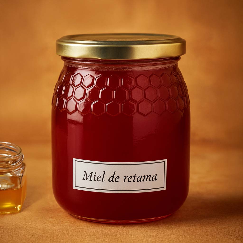 Miel de retama cruda sin adulterar ayora directamente del apicultor miel guzman